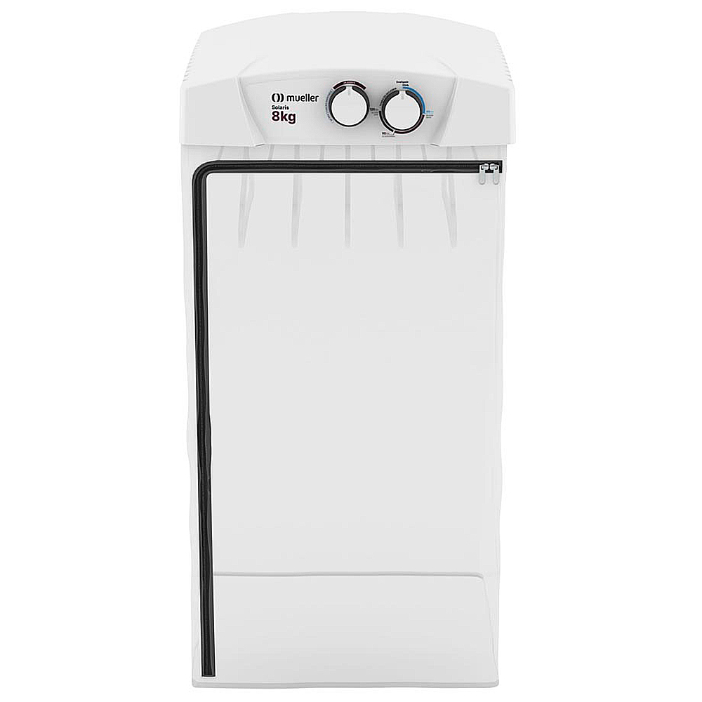 Secadora De Parede Mueller Solaris 8Kg Sistema Giro Fácil - Branco - 110 Volts