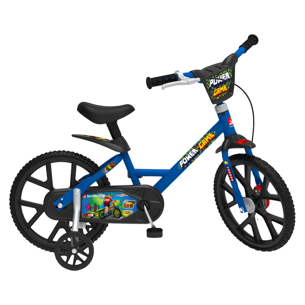 Bicicleta Infantil Aro 14 Bandeirante Freio A Tambor 1 Marcha 304 - Azul