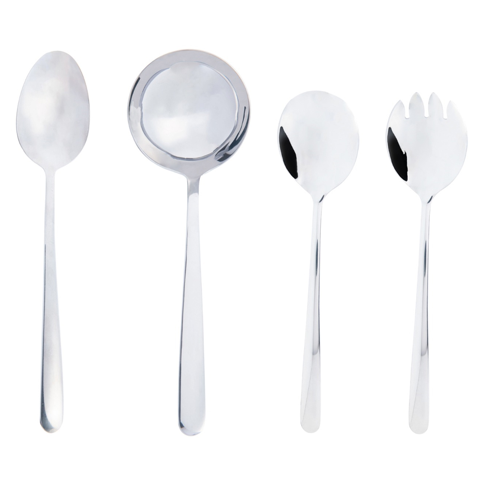 Conjunto De Talheres 4 Peças Aço Inox Wolff Viena