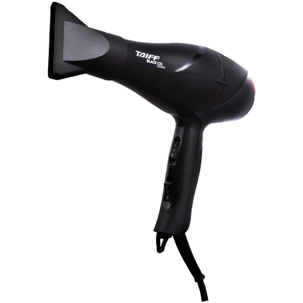 Secador De Cabelo Taiff Back Ion 2000W - Preto - 110 Volts
