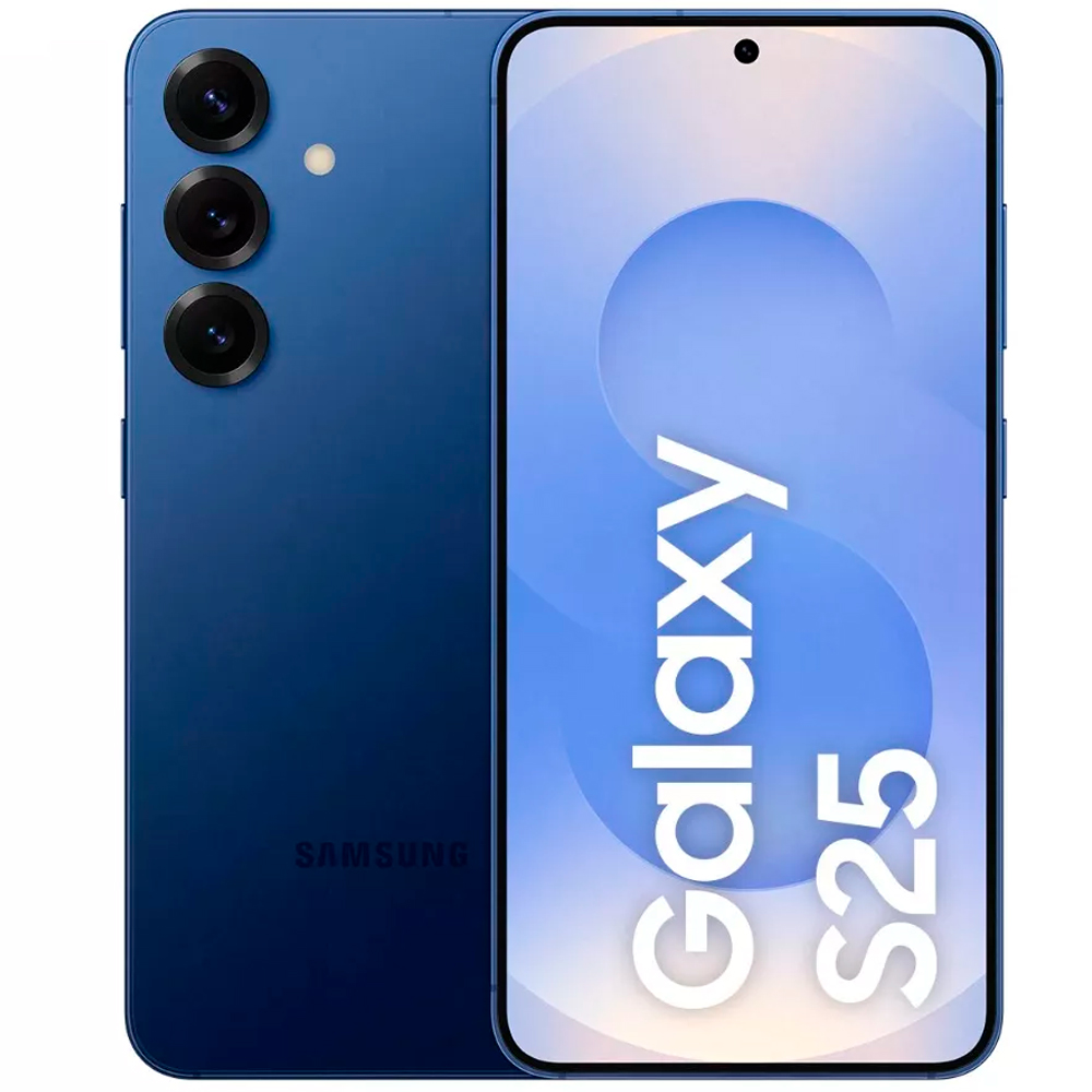 Smartphone Samsung Galaxy S25 5G 6.2" Octa Core 256Gb 12Gb Câmera Tripla - Azul Marinho - Quadriband