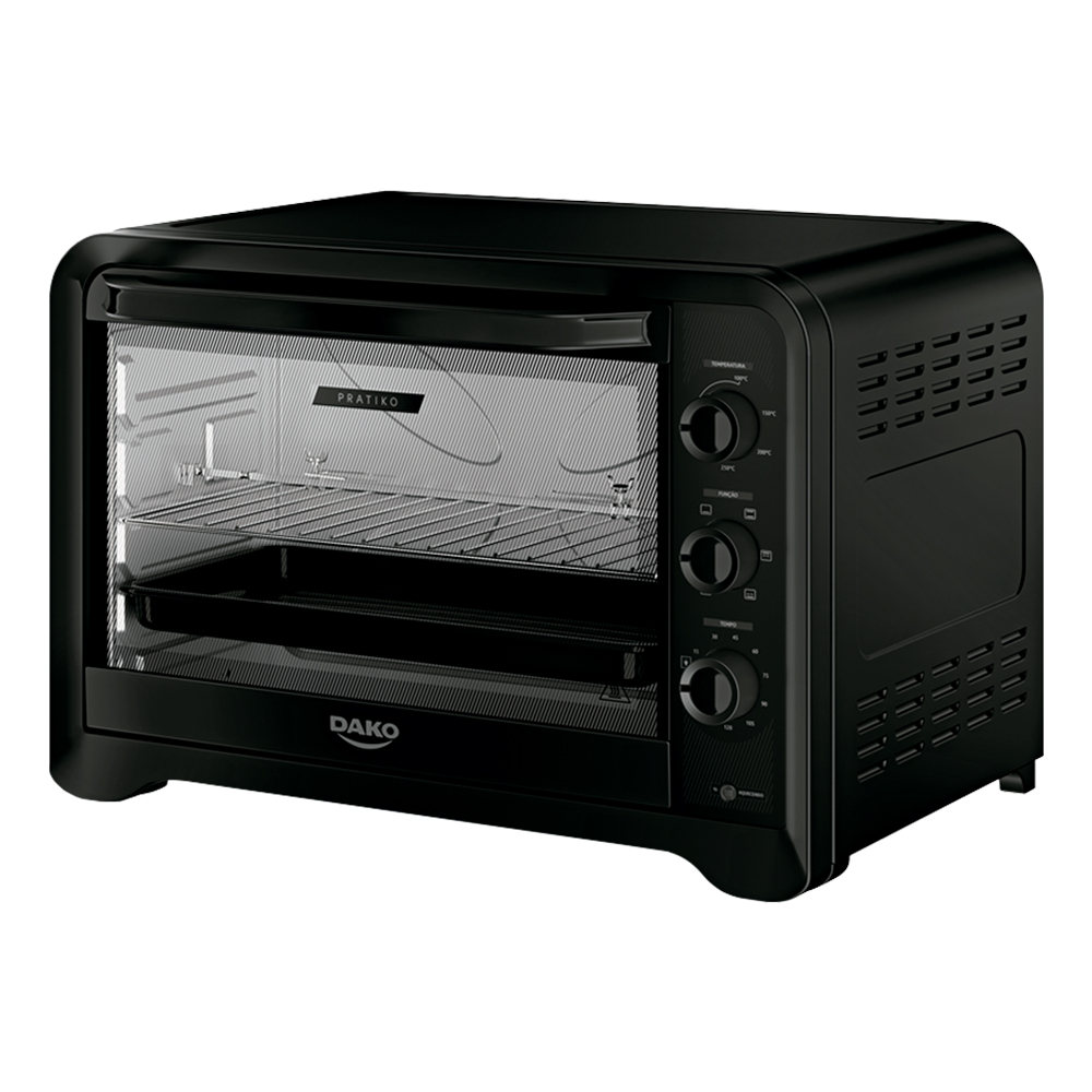 Forno 70l Dako Preto - Elétrico - Pratiko - 220v - 400001654